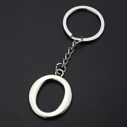 English Alphabet Keychain Keychain Personal Name Letter Pendant