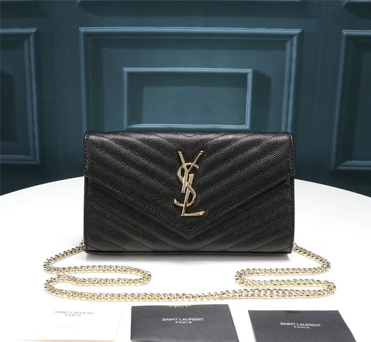 Cassandre Matelassé Chain Wallet High Quality