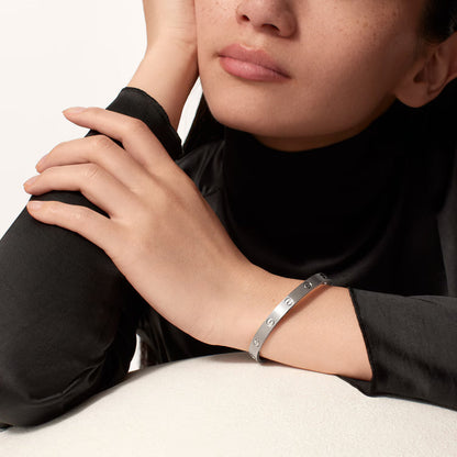 LOVE bracelet, classic model, brushed With Box