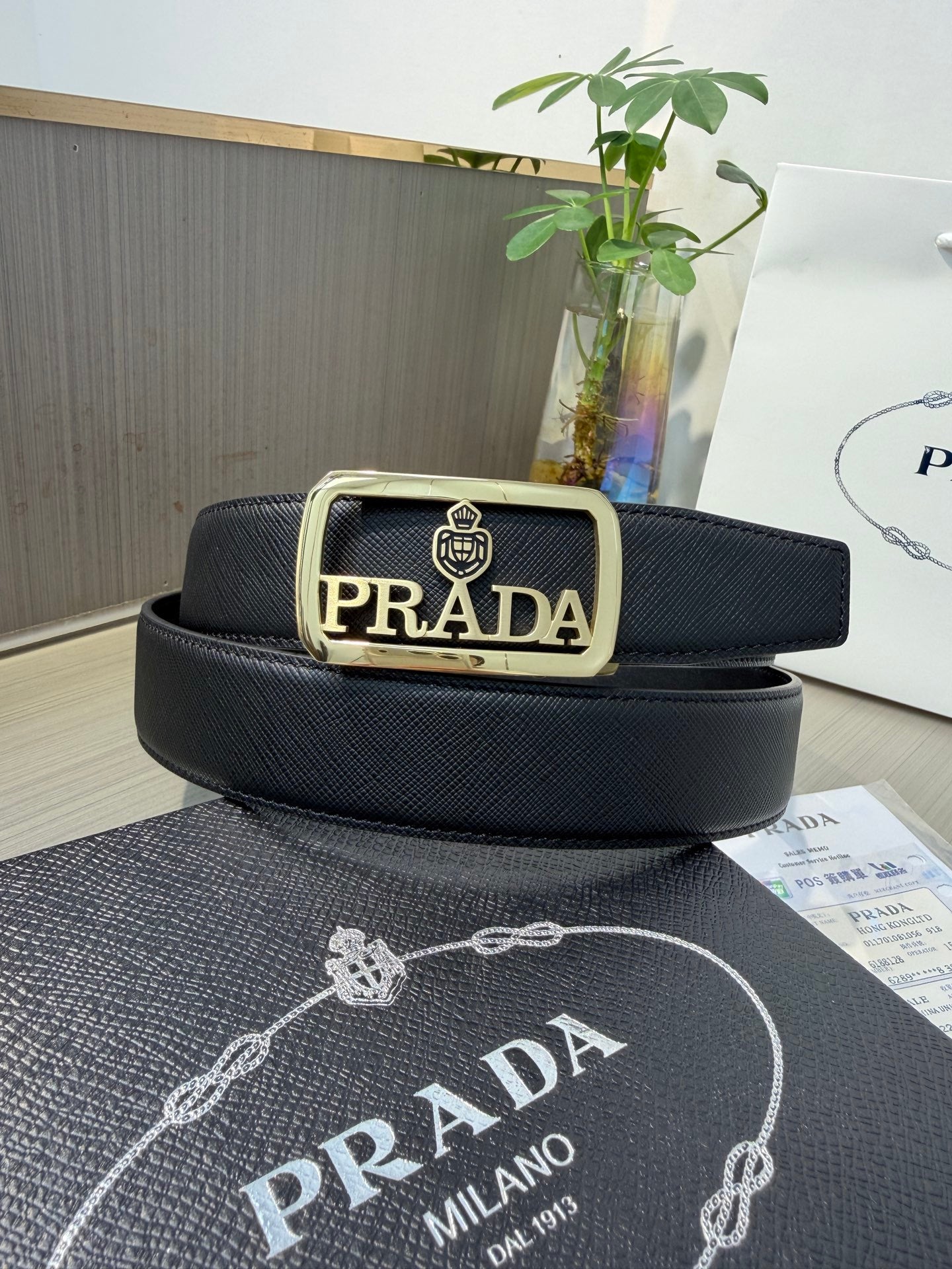 Saffiano Decorative Belt