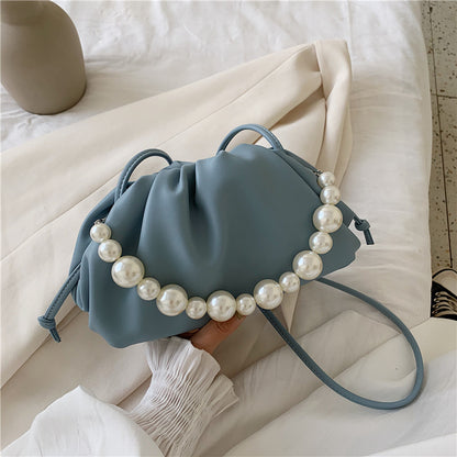 Pearl Chain Dumpling Women Bag