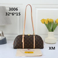 Brown Monogram with Natural Tan Trim