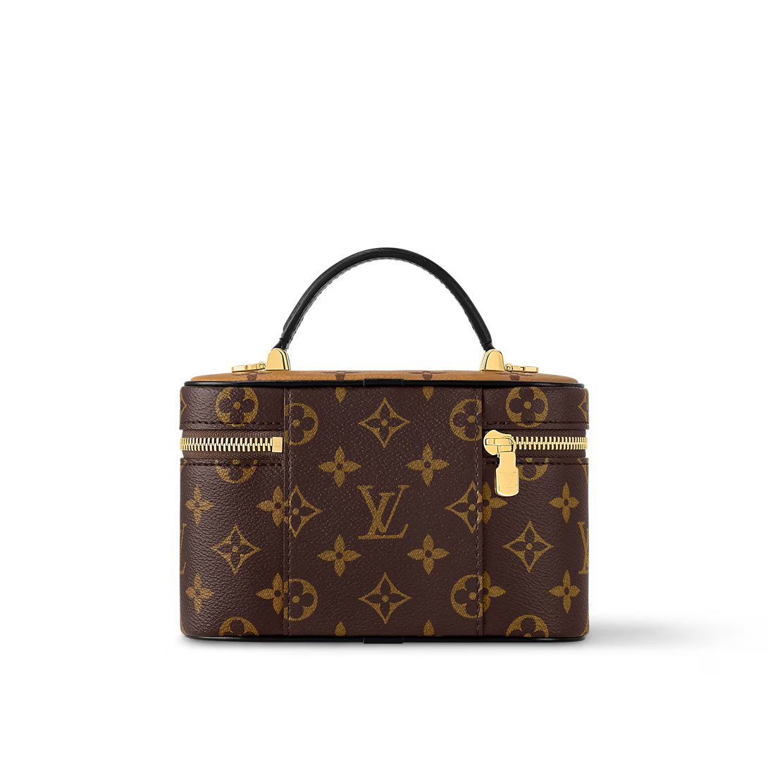 LV Vanity Chain Pouch With Box Mirror Quality