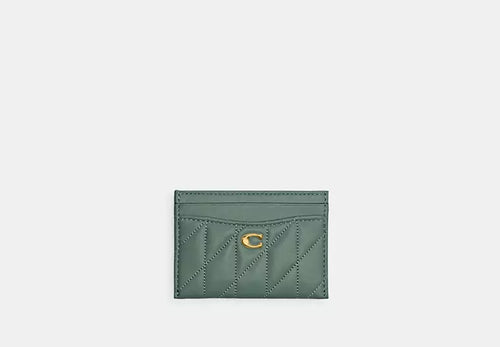 Essential Card Case With Pillow Quilting