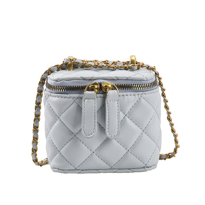 Lingge Chain Bucket Bag