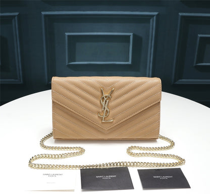 Cassandre Matelassé Chain Wallet High Quality